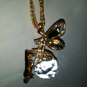 Betsey Johnson Crystal Fairy